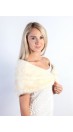 White Mink Fur Stole